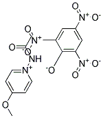 1-ACETAMIDO-4-METHOXYPYRIDINIUMPICRATE Struktur