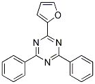 2-(2-FURYL)-4,6-DIPHENYL-1,3,5-TRIAZINE Struktur