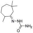 2,6,6-TRIMETHYLCYCLOHEPTANONESEMICARBAZONE Struktur