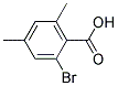 2-BROMO-4,6-DIMETHYLBENZOICACID Struktur