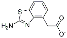 2-BENZOTHIAZOLAMINEACETATE Struktur