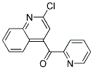 2-CHLORO-4-((2-PYRIDYL)CARBONYL)QUINOLINE Struktur