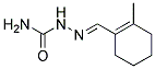 2-METHYL-1-CYCLOHEXENECARBALDEHYDESEMICARBAZONE Struktur