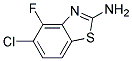 2-Amino-5-chloro-4-fluorobenzothiazole Struktur