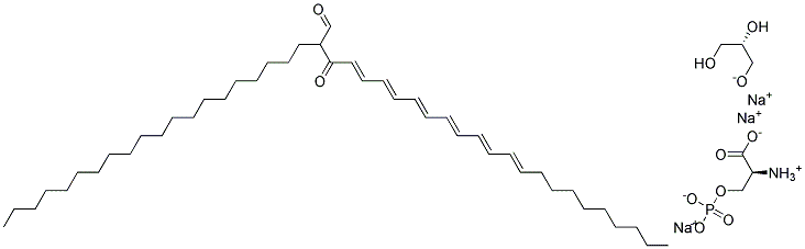 1,2-DIDOCOSAHEXAENOYL-SN-GLYCERO-3-[PHOSPHO-L-SERINE](SODIUM SALT) Struktur