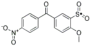 2-METHOXY-5-(4-NITRO-BENZOYL)-BENZENESULFONYL Struktur