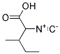 2-ISOCYANO-3-METHYLPENTANOIC ACID Struktur