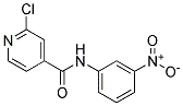 2-CHLORO-N-(3-NITROPHENYL)-4-PYRIDINECARBOXAMIDE Struktur