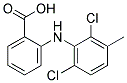 2-[(2,6-DICHLORO-3-METHYLPHENYL)AMINO]BENZOIC ACID Struktur