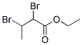 2,3-DIBROMOBUTYRIC ACID ETHYL ESTER Struktur