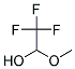 2,2,2-TRIFLUORO-1-METHOXYETHANOL Struktur