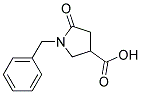 1-BENZYL-2-PYRROLIDINONE-4-CARBOXYLIC ACID Struktur