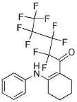 1-(N-PHENYLAMINO)-2-PERFLUOROPENTANOYL-CYCLOHEX-1-ENE Struktur