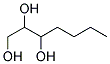 1,2,3-HEPTANETRIOL, LOW MELTING ISOMER Struktur