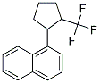 1-(2-TRIFLUOROMETHYL-CYCLOPENTYL)-NAPHTHALENE Struktur