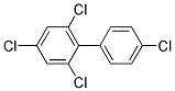 2.4.4'.6-TETRACHLOROBIPHENYL SOLUTION 100UG/ML IN HEXANE 2ML Struktur