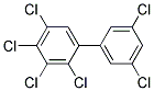 2,3,3',4,5,5'-HEXACHLOROBIPHENYL SOLUTION 100UG/ML IN HEXANE 2ML Struktur