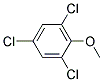 2,4,6-TRICHLOROANISOLE SOLUTION 100UG/ML IN T-BUTYLMETHYL ETHER 5ML Struktur