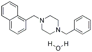 1-BENZYL-4-(1-NAPHTHYLMETHYL)PIPERAZINE HYDRATE, TECH Struktur