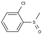 1-CHLORO-2-(METHYLSULFINYL)BENZENE, TECH Struktur