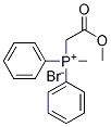 (2-METHOXY-2-OXOETHYL)(METHYL)DIPHENYLPHOSPHONIUM BROMIDE, TECH Struktur