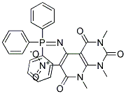 1,3,8-TRIMETHYL-6-NITRO-5-[(1,1,1-TRIPHENYL-LAMBDA~5~-PHOSPHANYLIDENE)AMINO ]-1,2,3,4,7,8-HEXAHYDROPYRIDO[2,3-D]PYRIMIDINE-2,4,7-TRIONE Struktur