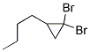 1-(2,2-DIBROMOCYCLOPROPYL)BUTANE Struktur