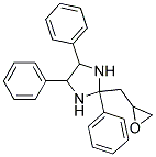 1-OXIRANYLMETHYL-2,4,5-TRIPHENYL-IMIDAZOLIDINE Struktur