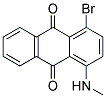 1-BROMO-4-METHYLAMINO- ANTHRAQUINONE, TECH Struktur