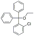 (2-CHLOROPHENYL)DIPHENYLMETHYL ETHYL ETHER Struktur