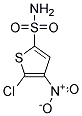 2-CHLORO-3-NITROTHIOPHENE-5-SULPHONAMID Struktur