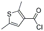 2,5-DIMETHYLTHIOPHENE-3-CARBONYL CHLORID Struktur