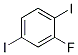 1,4-DIIODO-2-FLUOROBENZEN Struktur