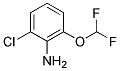 2-CHLORO-6-(DIFLUOROMETHOXY)ANILIN Struktur