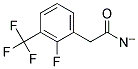 2-FLUORO-3-(TRIFLUOROMETHYL)PHENYLACETONITRIL Struktur