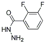 2,3-DIFLUOROBENZOIC ACID HYDRAZID Struktur