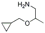 2-(CYCLOPROPYLMETHOXY)PROPAN-1-AMINE Struktur