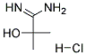 2-HYDROXY-2-METHYL-PROPIONAMIDINE HCL Struktur