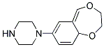 1-(3,4-DIHYDRO-2H-BENZO[B][1,5]DIOXEPIN-7-YL)-PIPERAZINE Struktur