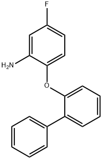 2-([1,1'-BIPHENYL]-2-YLOXY)-5-FLUOROANILINE Struktur