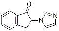 2-IMIDAZOL-1-YL-INDAN-1-ONE Struktur