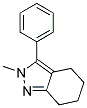 2-METHYL-3-PHENYL-4,5,6,7-TETRAHYDRO-2H-INDAZOLE Struktur