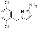 1-(2,5-DICHLOROBENZYL)-1H-PYRAZOL-3-AMINE Struktur