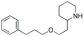 2-[2-(3-PHENYLPROPOXY)ETHYL]PIPERIDINE Struktur