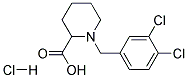 1-(3,4-DICHLORO-BENZYL)-PIPERIDINE-2-CARBOXYLIC ACID HYDROCHLORIDE Struktur