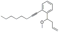 1-(1-METHOXY-BUT-3-ENYL)-2-OCT-1-YNYL-BENZENE Struktur