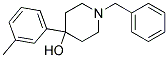 1-BENZYL-4-M-TOLYL-PIPERIDIN-4-OL Struktur