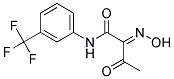 2-HYDROXYIMINO-3-OXO-N-(3-TRIFLUOROMETHYL-PHENYL)-BUTYRAMIDE Struktur