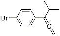 1-BROMO-4-(1-ISOPROPYL-PROPA-1,2-DIENYL)-BENZENE Struktur