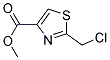 2-CHLOROMETHYL-THIAZOLE-4-CARBOXYLIC ACID METHYL ESTER Struktur